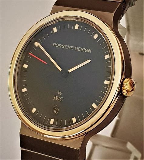 iwc porsche design 3330|IWC Porsche Design 3330 Gold / Titanium .